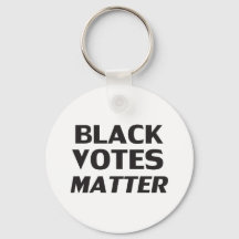 "Black Votes Matter" Schwarz-weiß