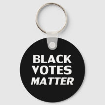 "Black Votes Matter" Schwarz-weiß