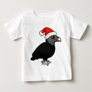 Black Vulture Santa Baby T-shirt