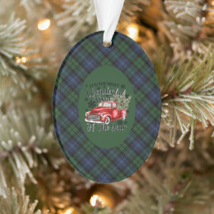 Black Watch Ancient Original Schottischer Tartan Ornament