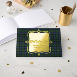 Black Watch Ancient Original Scottish Tartan Gästebuch