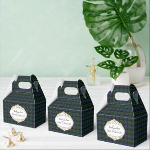 Black Watch Ancient Schottischer Tartan Geschenkschachtel