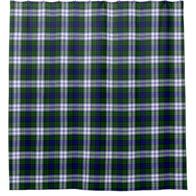 Black Watch Fashion Tartan Duschvorhang (Vorderseite)
