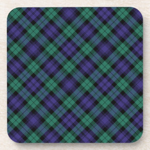 Black Watch Scottish Tartan Getränkeuntersetzer