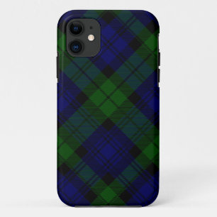 Black Watch Tartan Blau Grün Kariert Case-Mate iPhone Hülle