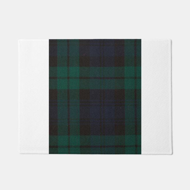 Black Watch Tartan Fußmatte (Vorderseite)