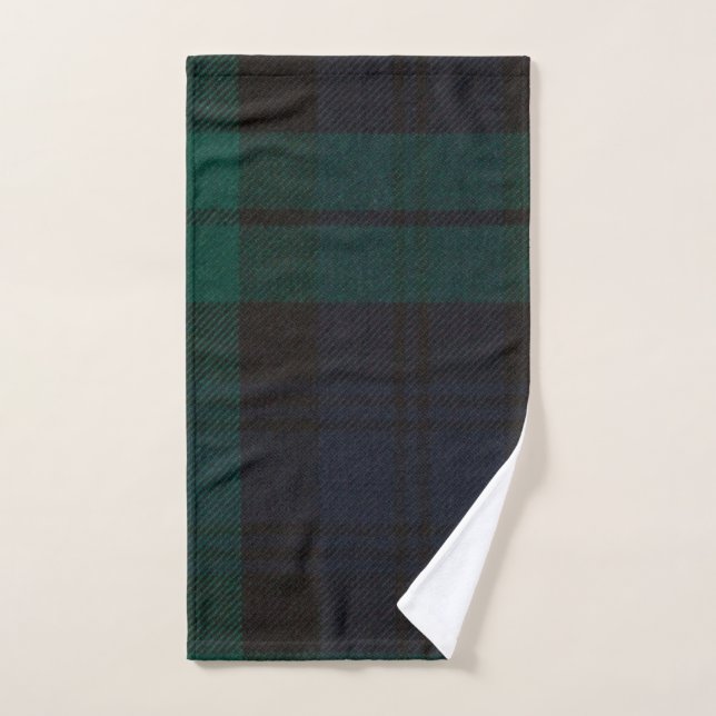 Black Watch Tartan Handtuch (Handtuch)