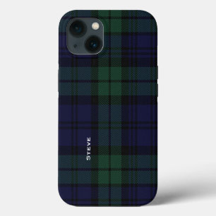 Black Watch Tartan Karo iPhone 13 Hülle
