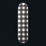 Black Watercolor Gingham Skateboard<br><div class="desc">Dieses elegante und elegante 4-Sterne-Hotel mit seinem eleganten Ambiente liegt im Herzen der Stadt.</div>