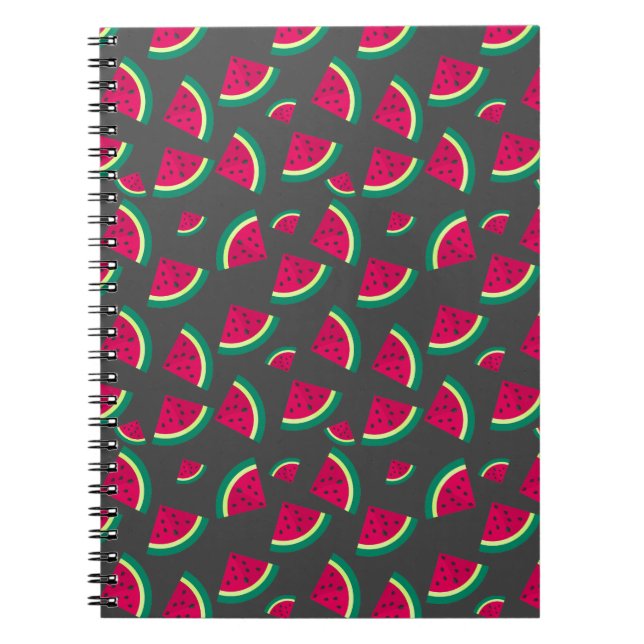 Black Watermelon Notizblock (Vorderseite)