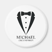 Black Wedding Tuxedo Anzug Personalisierte Trauzeu