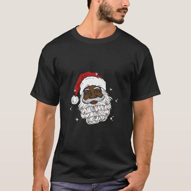 Black WeihWeihWeihnachts-Schwarze Geschichte Xmas T-Shirt (Vorderseite)