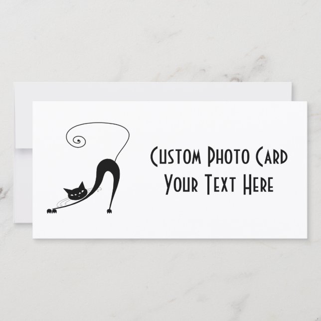 Black Whimsy Kitty 2 (Vorderseite)