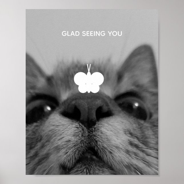 Black&White 17yro kitty Poster (Vorne)