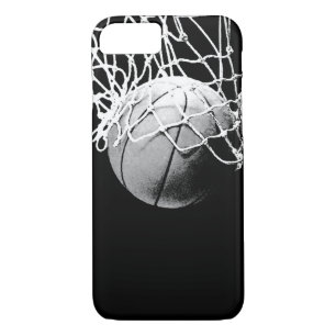 Black & White Basketball iPhone 7 Fall Case-Mate iPhone Hülle