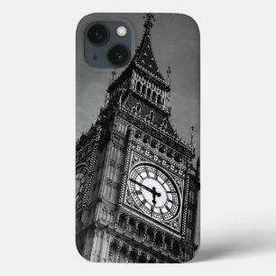 Black & White Big Ben Uhrturm Case-Mate iPhone Hülle