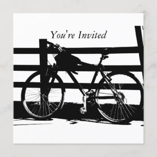 ©Black & White Bike auf Sea Custom Einladung