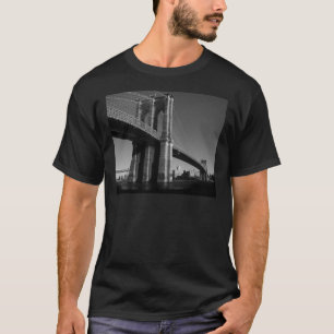 Black & White Brooklyn Bridge T-Shirt