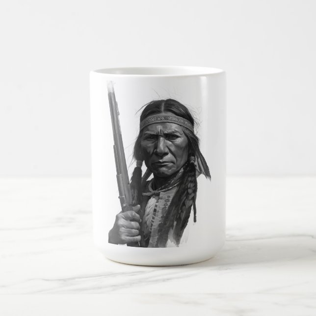 Black & White Geronimo Kaffeetasse (Mittel)