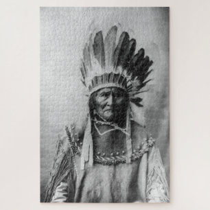 Black & White Geronimo Puzzle
