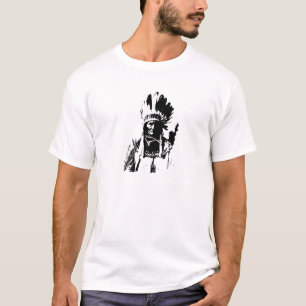 Black & White Geronimo T-Shirt