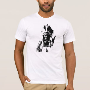 Black & White Geronimo T-Shirt