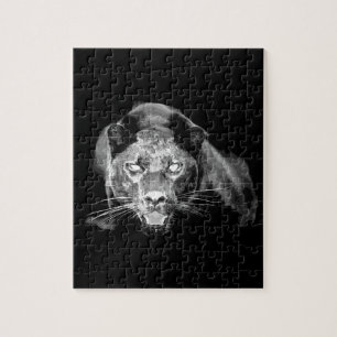 Black & White Jaguar Puzzle