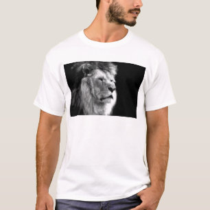 Black White Lion T-Shirt