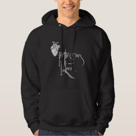 Black & White Love Hoodie
