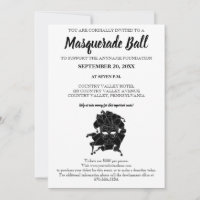Black & White Masquerade Ball Fundraiser Galerie