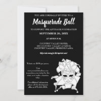 Black & White Masquerade Ball Fundraiser Galerie