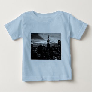 Black & White New York City Midtown Baby T-shirt