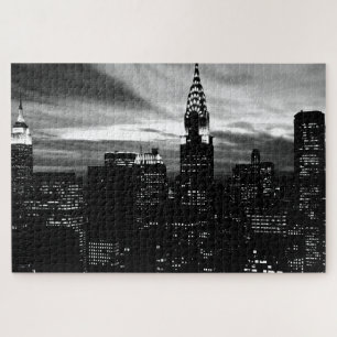 Black & White New York City Midtown Puzzle