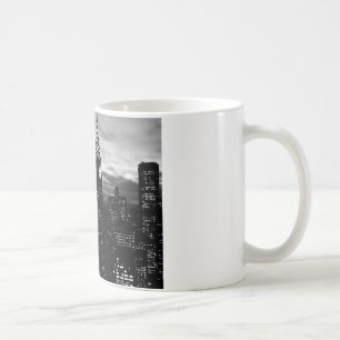 Black & White New York City Midtown Tasse
