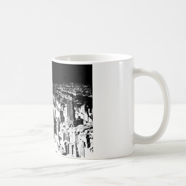 Black & White New York Tasse (Rechts)