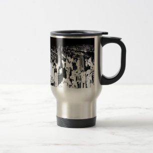 Black & White New York Travel Mugs Reisebecher