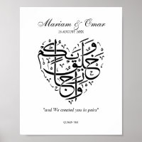 Black & White Nikkah Wedding