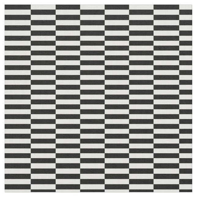 black white pop art grid stripes minimalist stoff (Nahaufnahme)