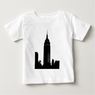 Black & White Pop New York Baby T-shirt