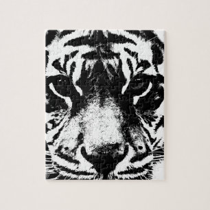 Black & White Tiger Puzzle