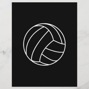 BLACK & WHITE VOLLEYBALL Sommersportspass Flyer