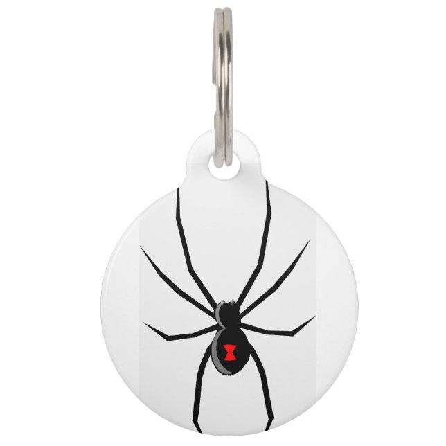 black-widow-.png haustiermarke (Vorderseite)