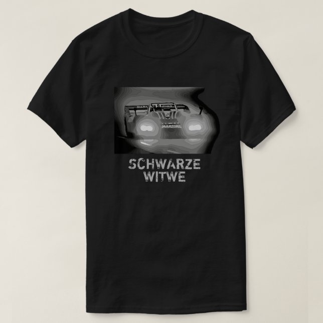 Black Widow Racing 1976 T-Shirt (Design vorne)