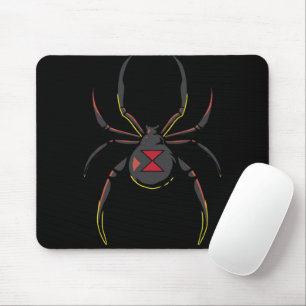 Black Widow Spider-Geschenk   Spider Lovers Mousepad
