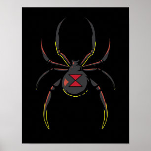 Black Widow Spider-Geschenk   Spider Lovers Poster