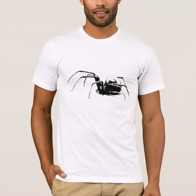 Black Widow - Spider T-Shirt (Vorderseite)