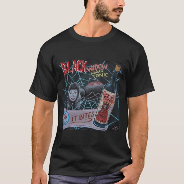 Black Widow T-Shirt (Vorderseite)