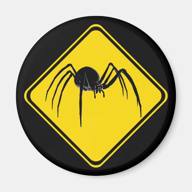 Black Widow Xing! Magnet (Vorne)