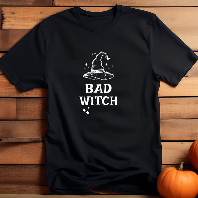 Black Witch Hat Bad Witch Halloween Women's T-Shirt (Black Witch Hat Bad Witch Halloween Women's T-Shirt )