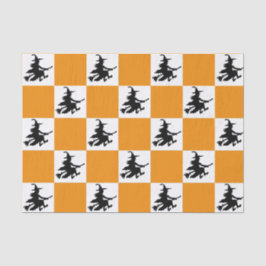 Black Witches Checkered Seidenpapier